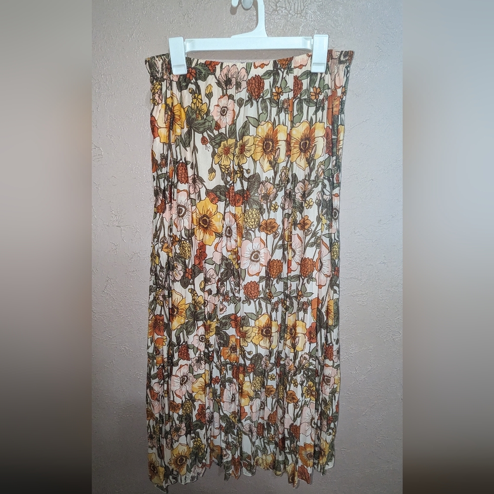 Floral Maxi Skirt